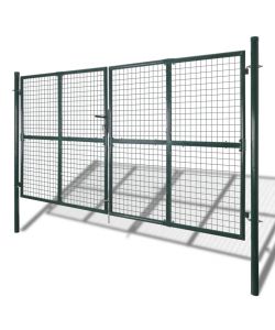 Cancello per Giardino in Rete Metallica 289x200 cm/306x250 cm