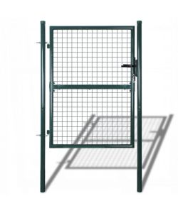 Cancello per Giardino in Rete Metallica 85,5x125 cm/100x175 cm