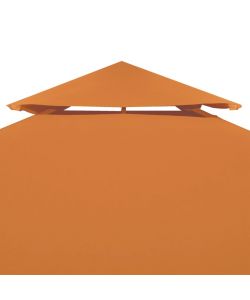 Telo di Ricambio per Gazebo 310g/mq Arancione 3x3m