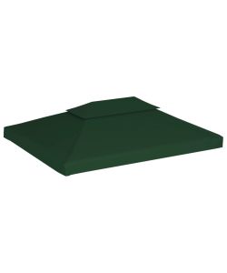 Telo di Ricambio per Gazebo 310g/mq Verde 3x4m