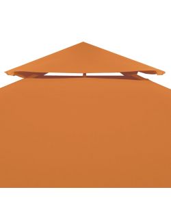 Telo di Ricambio per Gazebo 310g/mq Arancione 3x4m