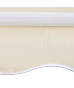 Tenda Parasole in Tela Crema 3 x 2,5 m (Telaio non Incluso)