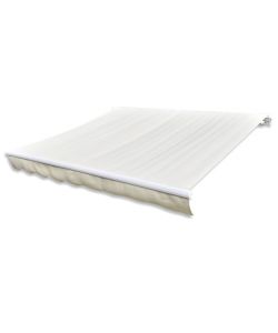 Tenda Parasole in Tela Crema 4x3m (Telaio non Incluso)