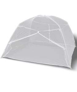 Zanzariera Mongolia con 2 Porte 200 x 120 x 130 cm Bianca