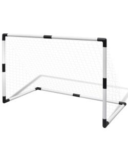 Set Mini Porte da Calcio 2 pz per Bambini 91,5 x 48 x 61 cm