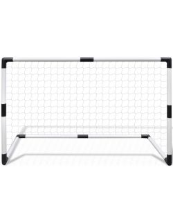 Set Mini Porte da Calcio 2 pz per Bambini 91,5 x 48 x 61 cm