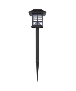 Luce esterna Lampada solare a LED 12 pz con spuntone 8,6 x 8,6 x 38 cm