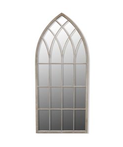 Specchio da Giardino Gotico con Arcata 50x115cm Interni Esterni