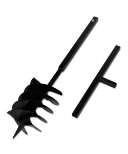 Trapano da terra con manico 200 mm con Tubo di prolunga Acciaio 5 m