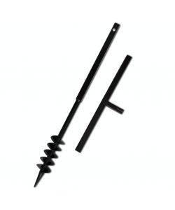 Trapano da terra con manico 80 mm con Tubo di prolunga Acciaio 5 m