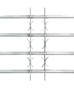 Grate per Finestre Regolabili 4 Barre Trasversali 700-1050 mm