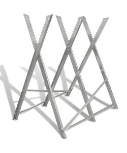 Cavalletto Zincato Pieghevole per Segare Legno
