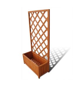Fioriera con traliccio 70 x 30 x 135 cm