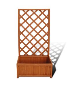 Fioriera con traliccio 70 x 30 x 135 cm