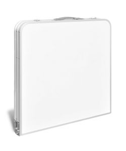 Tavolo da Campeggio Pieghevole Alluminio Altezza Regolabile 120 x 60cm