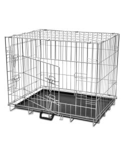 Gabbia di Trasporto Pieghevole per Cani M