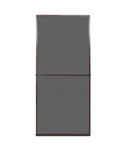 Zanzariera con Cardini per Porte Marrone 100 x 215 cm