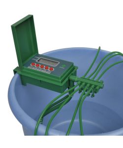 Sistema di Irrigazione Automatico con Spruzzatore e Timer