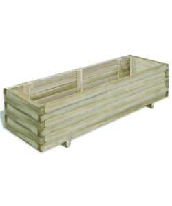 Letto Rialzato 120x40x30 cm in Legno Rettangolare