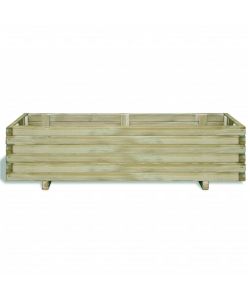 Letto Rialzato 120x40x30 cm in Legno Rettangolare