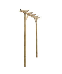 Pergolato da Giardino 200x40x205 cm in Legno