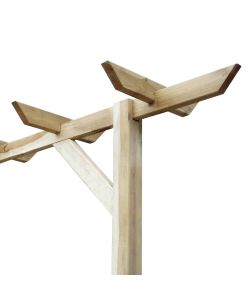Pergolato da Giardino 200x40x205 cm in Legno
