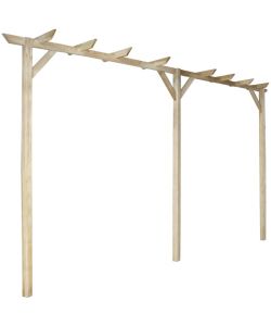 Pergolato da Giardino 400x40x205 cm in Legno