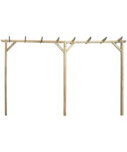 Pergolato da Giardino 400x40x205 cm in Legno