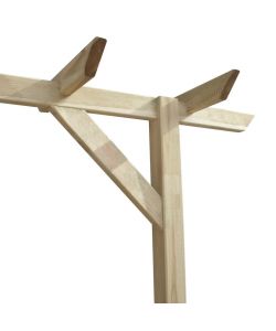 Pergolato da Giardino 400x40x205 cm in Legno