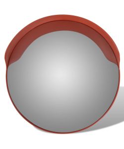 Specchio per Traffico Convesso Plastica PC Arancione 60 cm