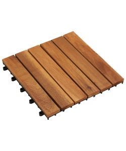 Listelli Pavimentazione Design Verticale 30x30cm Acacia 20 pz