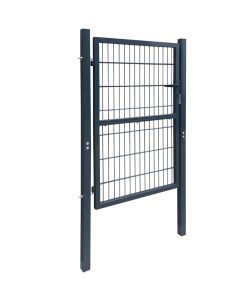 Cancello per Recinzione 2D (Singolo) Grigio Antracite 106x230cm