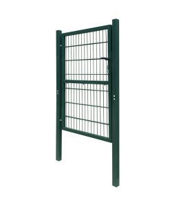 Cancello da Giardino 2D (Singolo) Verde 106 x 190 cm