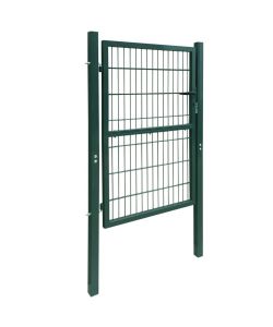 Cancello da Giardino 2D (Singolo) Verde 106 x 210 cm