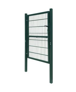 Cancello da Giardino 2D (Singolo) Verde 106 x 210 cm