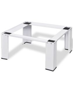 vidaXL Supporto Alzatina per Lavatrice Bianco - Accessori Lavatrice - 63x54x31 cm - Capacit 100 kg