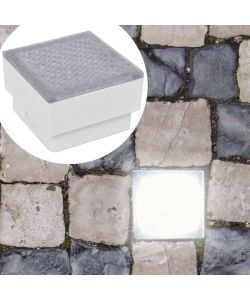 Luci Calpestabili 2 pz a LED 100 x 100 x 68 mm
