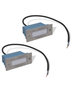Lampade da Incasso a LED 2 pz per Scale 44x111x56 mm