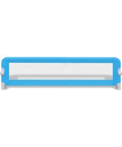 Sponda di Sicurezza per Lettino Bambino 150 x 42 cm Blu