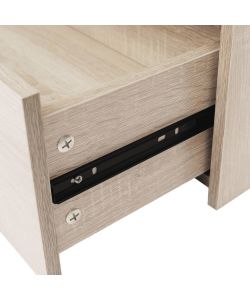 vidaXL Credenza 4 Cassetti MDF Rovere 60x30,5x71 cm Arredo Soggiorno