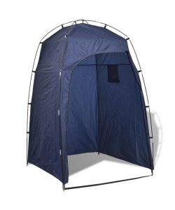 Tenda per doccia/Wc/cambio vestiti blu