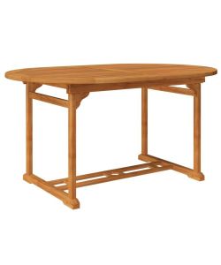 vidaXL Set da Pranzo Giardino in Legno di Acacia - Marrone - 7 Pezzi