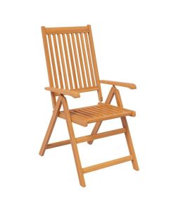 vidaXL Set da Pranzo Giardino in Legno di Acacia - Marrone - 7 Pezzi