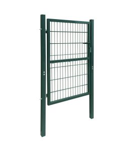 Cancello per Recinzione in Acciaio 106x248 cm Verde