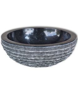 Lavandino in Marmo 40 cm Nero