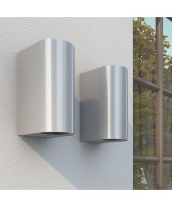 Lampade da Parete 2 pz Orientabili per Esterno