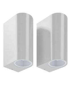 Lampade da Parete 2 pz Orientabili per Esterno