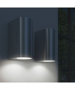 Lampade da Parete 2 pz Orientabili per Esterno