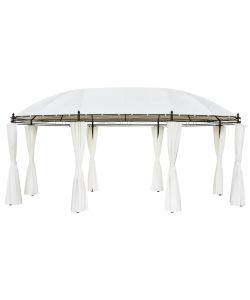 Gazebo Bianco Crema 530x350x265 cm