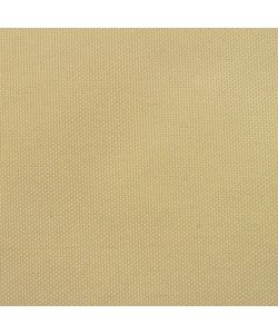 Parasole a Vela in Oxford Rettangolare 4x6 m Beige